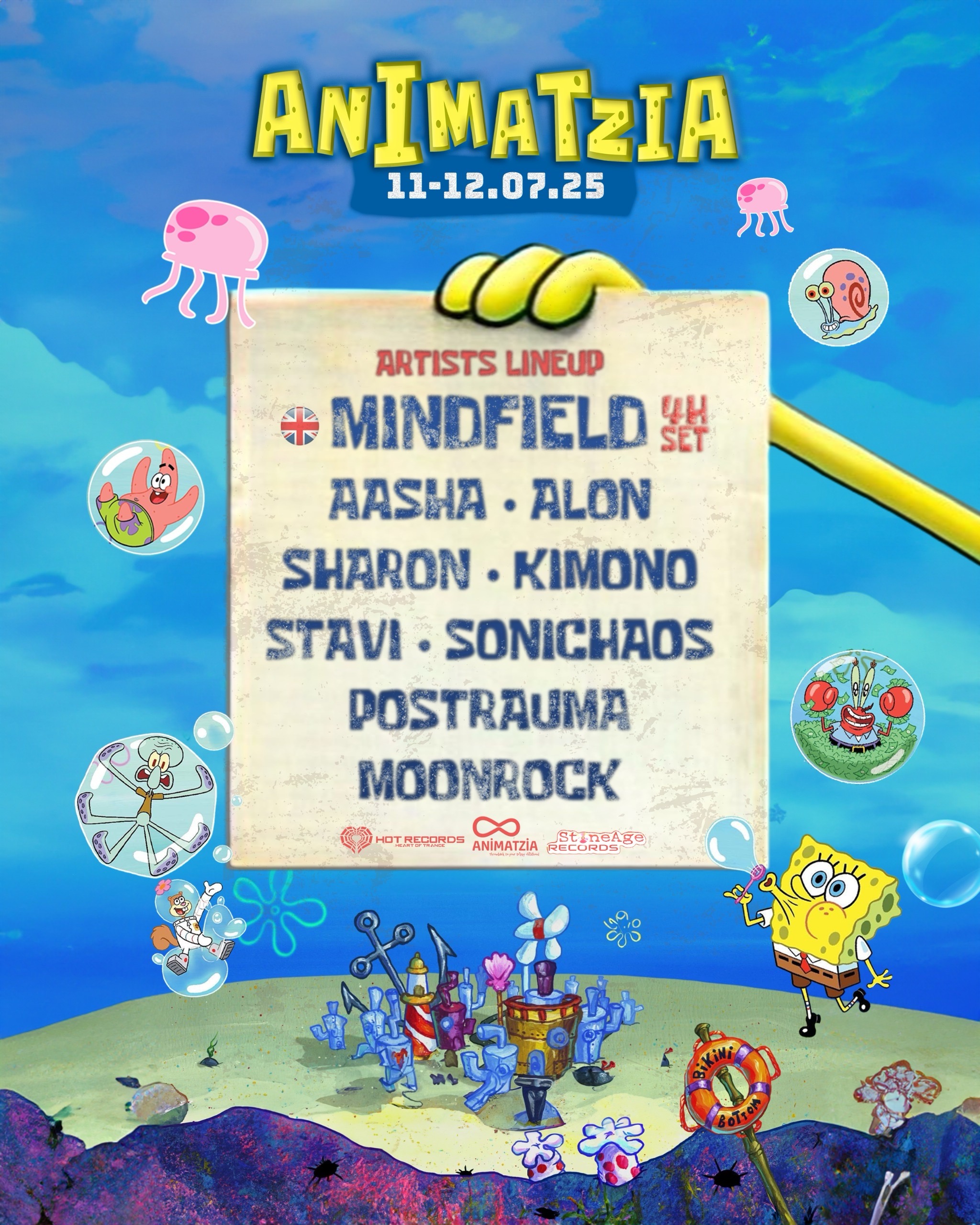 ANIMATZIA Project Welcome To Bikini Bottom