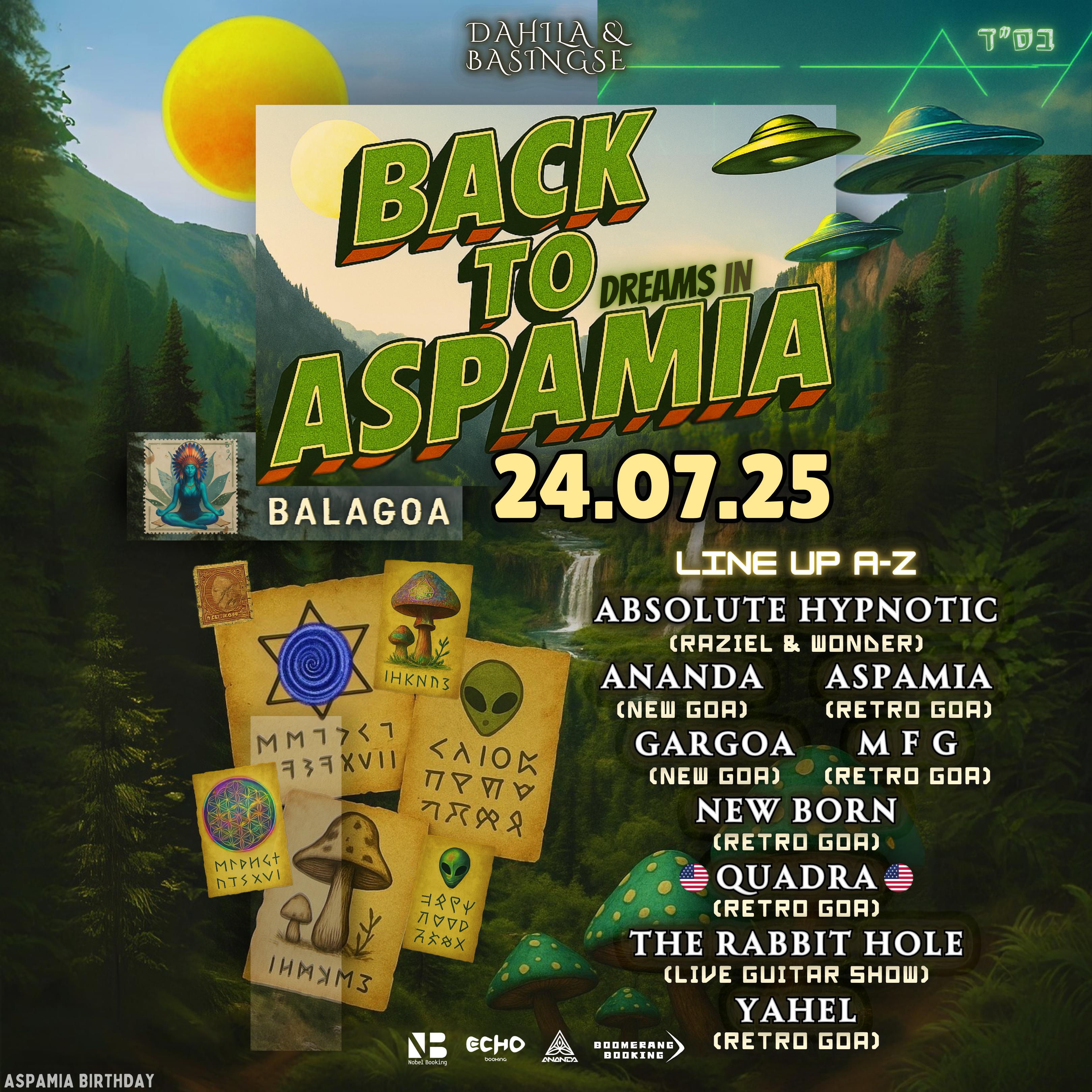 BACK TO DREAMS IN ASPAMIA