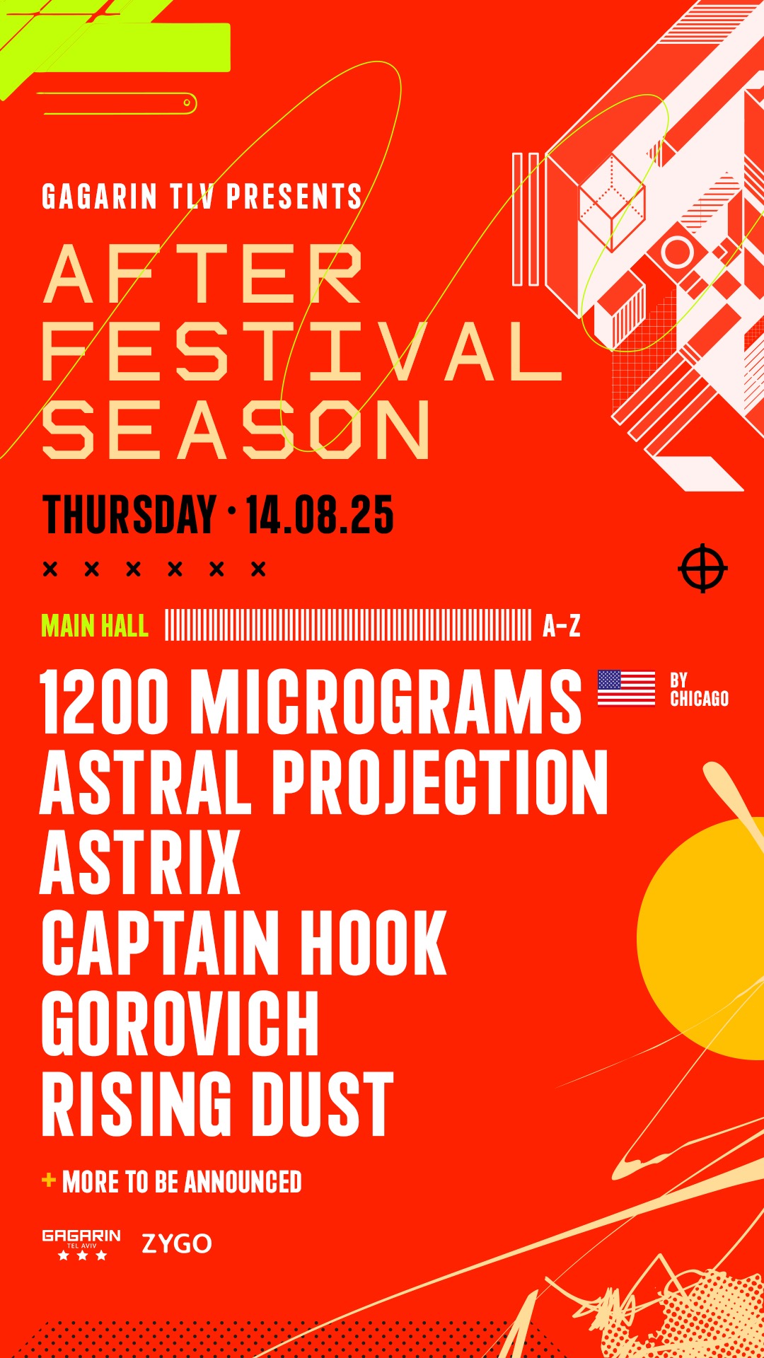 AFTER FESTIVAL SEASON AT GAGARIN