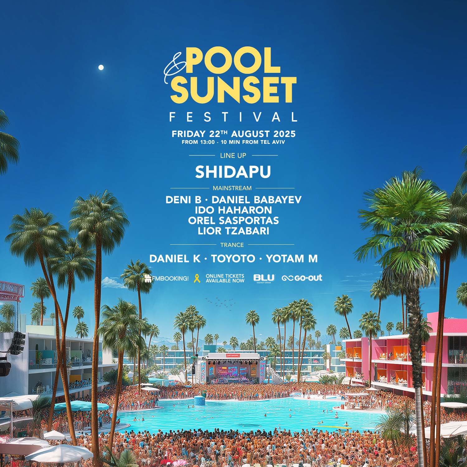 POOL & SUNSET FESTIVAL SHIDAPU LIVE