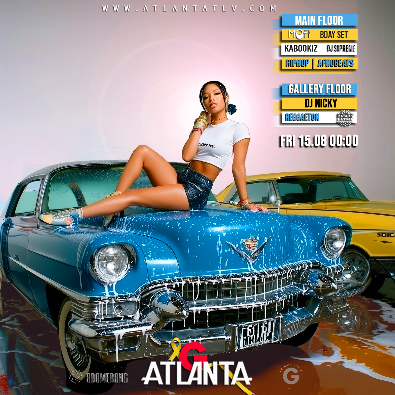 היפהופ אפרוביטס רחבת רגאטון - באטלנטה -- Friday HiphopAfrobeats Reggaeton 2 floors ATLANTA
