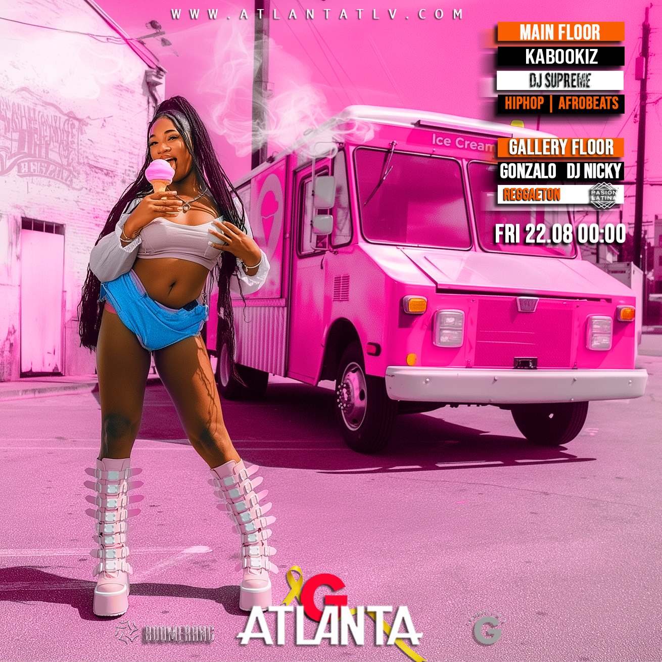 היפהופ אפרוביטס רחבת רגאטון - באטלנטה -- Friday HiphopAfrobeats Reggaeton 2 floors ATLANTA