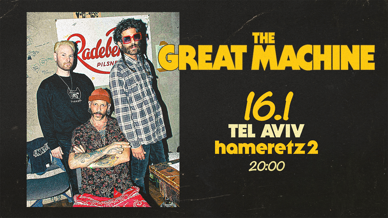 Event image for The Great Machine