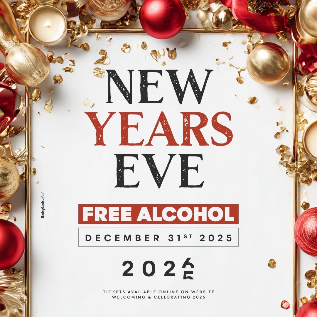  31.12 | FREE ALCOHOL ALL NIGHT | NYE 2026 | האירוע חלף