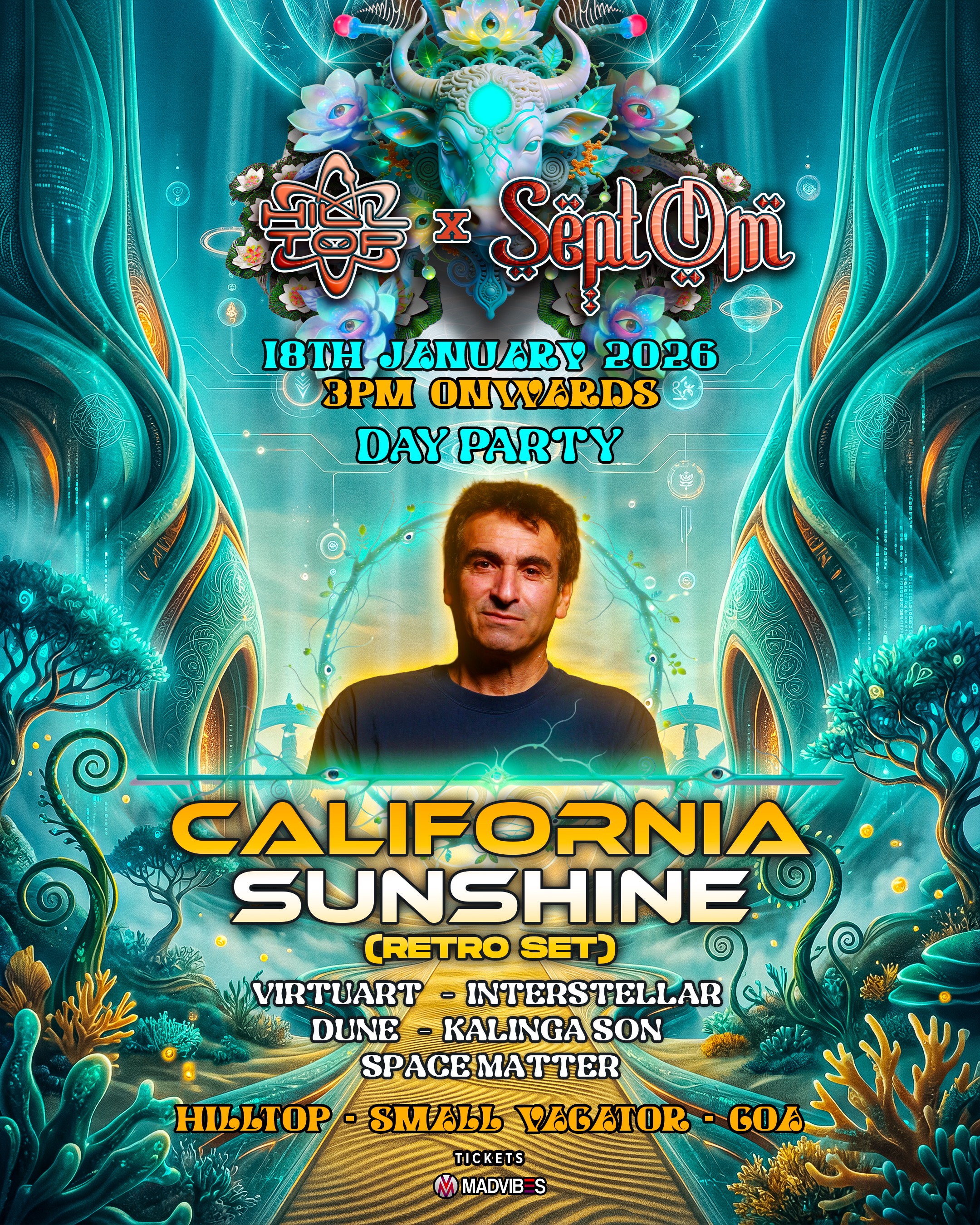  HILLTOP X SEPTOM - CALIFORNIA SUNSHINE | האירוע חלף
