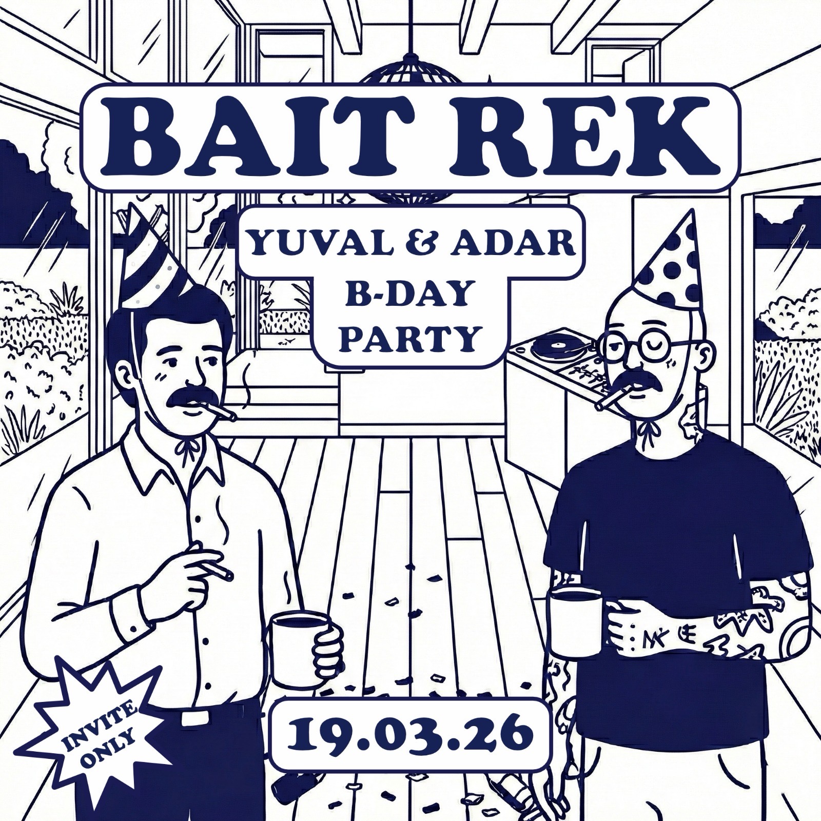 Event image for Bait Rek | Yuval X Adar | B-Day