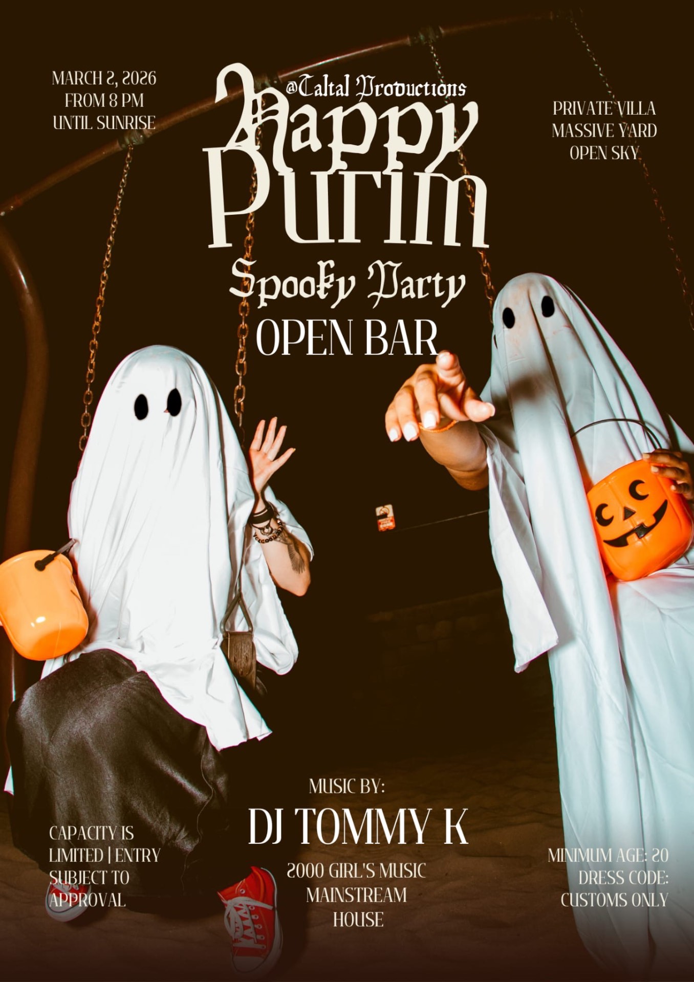  Purim 02.03.26 // TalTal | הזמנת כרטיסים