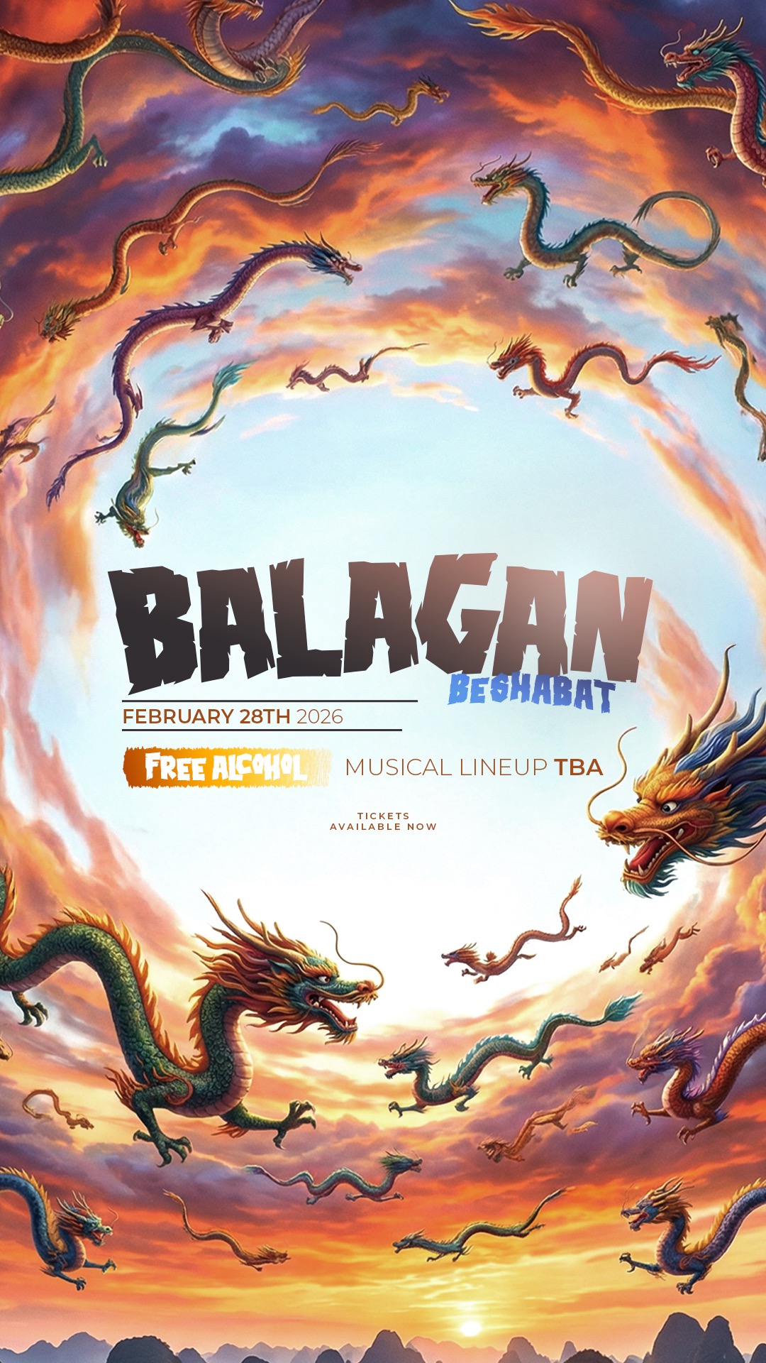  BALAGAN Beshabat - אלכוהול חופשי 🍭 | הזמנת כרטיסים