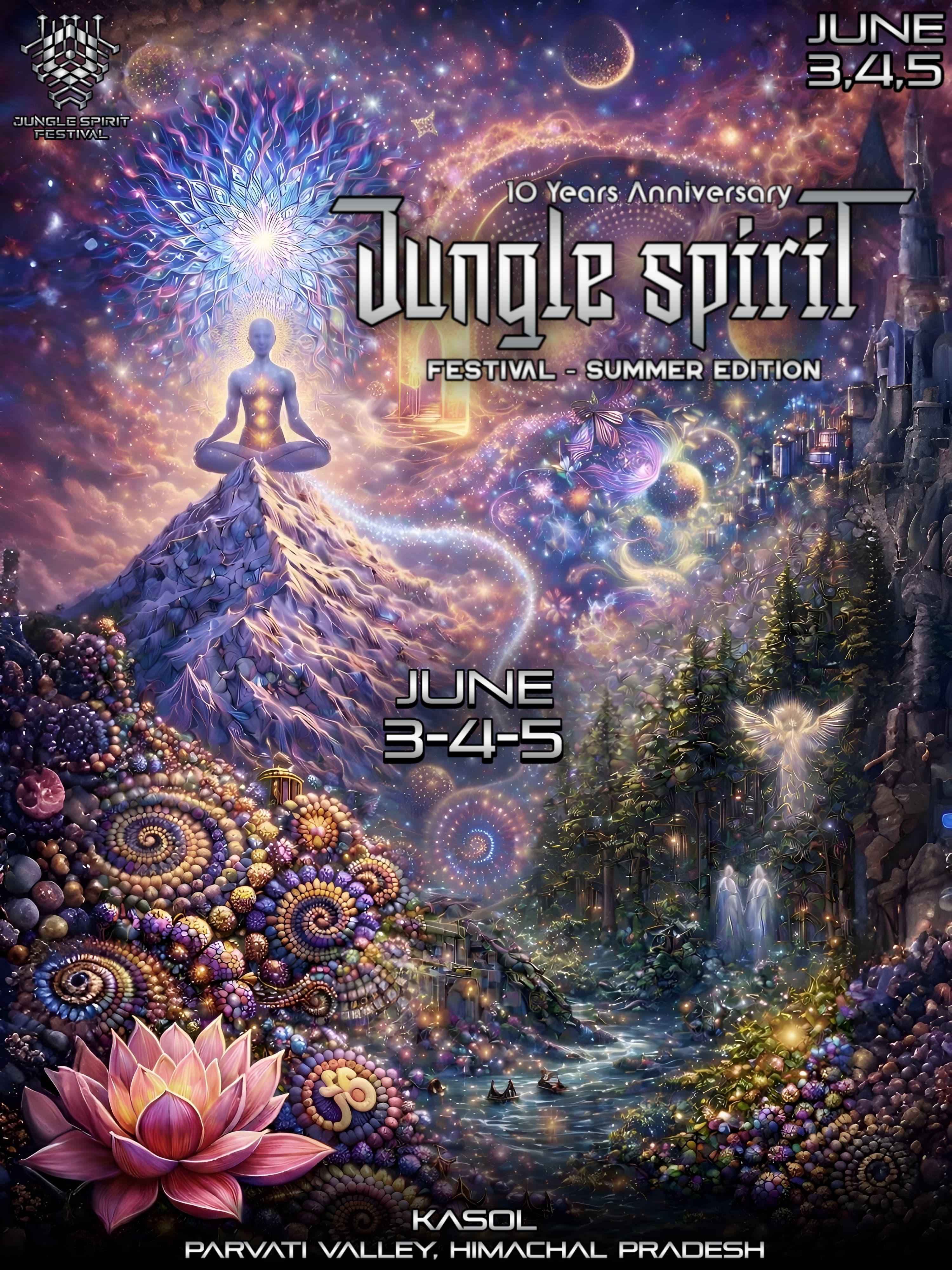  Jungle Spirit festival 10years aniversary Summer edition | הזמנת כרטיסים