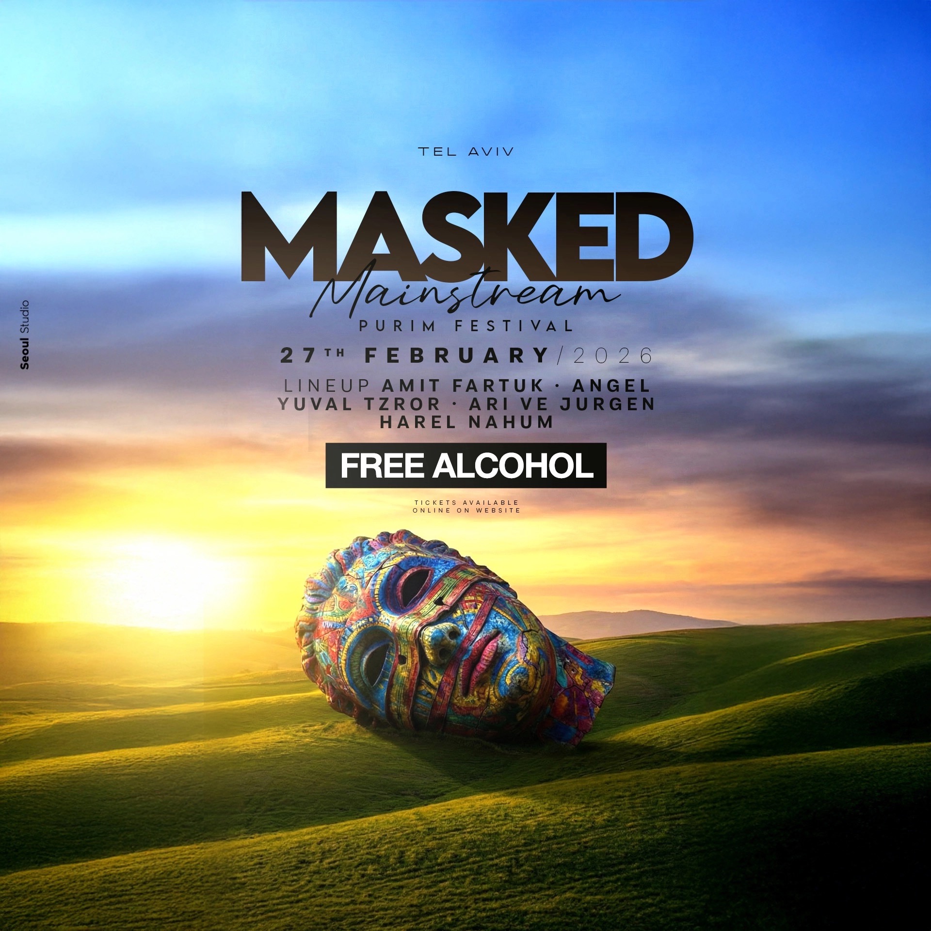  MASKED - אלכוהול חופשי 🌟 | האירוע חלף