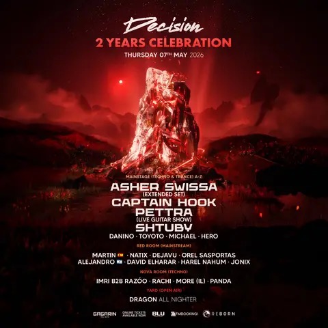  DECISION FESTIVAL | GAGARIN TLV | 07.05 | הזמנת כרטיסים