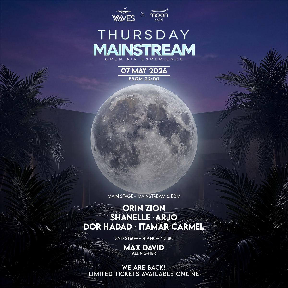  THURSDAY MOON | 7.5 | הזמנת כרטיסים