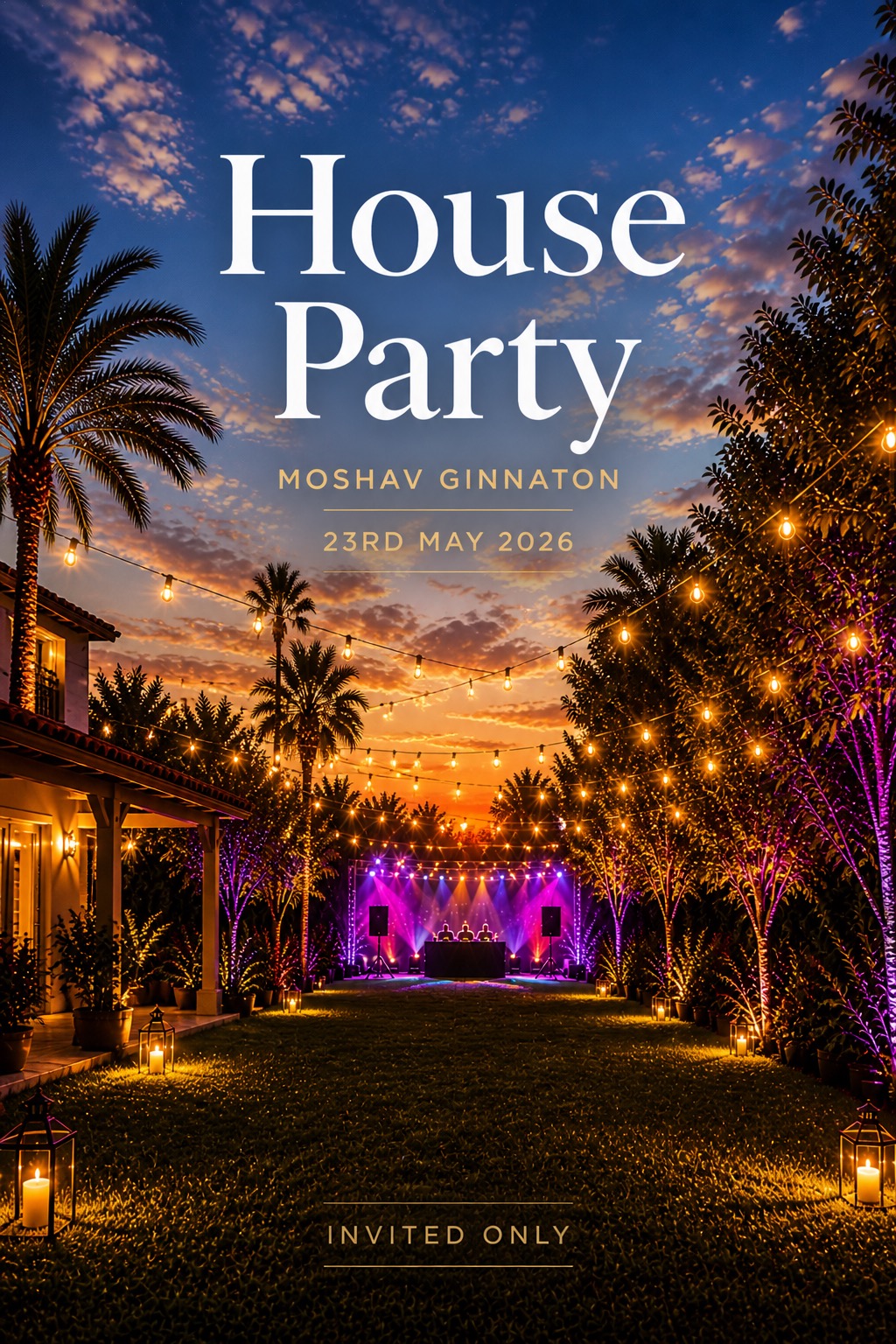  house party | הזמנת כרטיסים