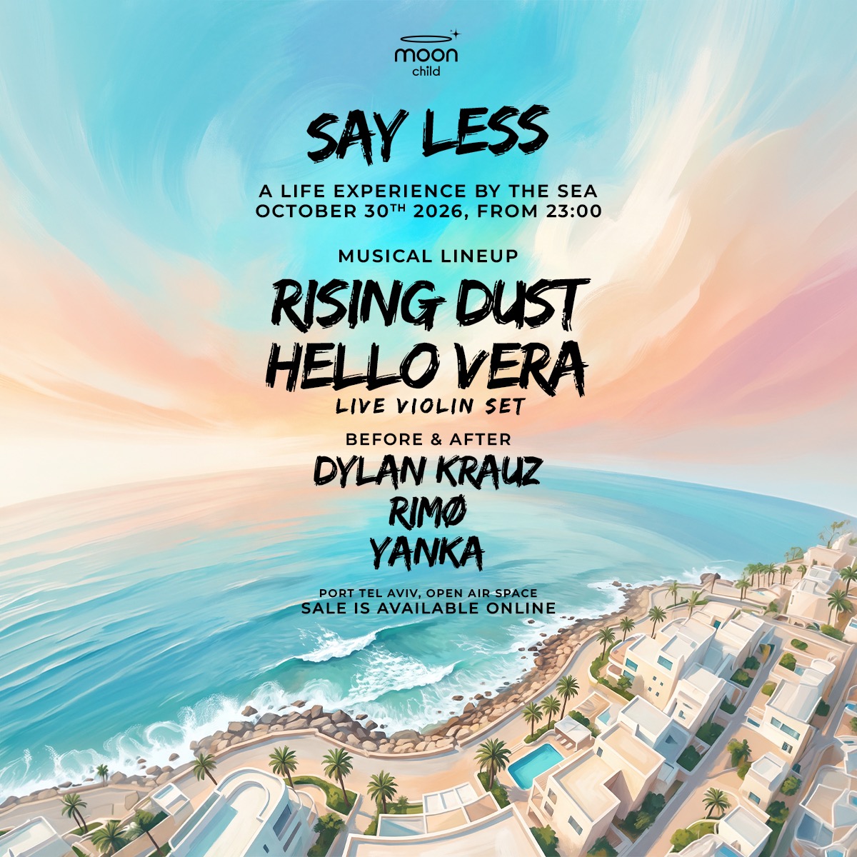  RISING DUST x HALLOWEEN 🎃 • FRIDAY OPEN AIR | הזמנת כרטיסים